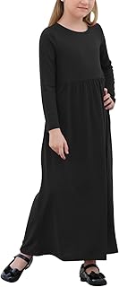 Robe longue ample décontractée à manches courtes et imprimé floral avec poches