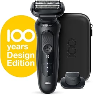 Rasoir humide et sec braun mbs5 series 5, édition design, noir