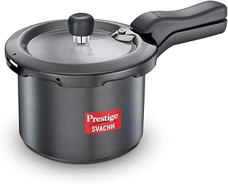 Autocuiseur svash avec corps anodisé dur, capacité 3 litres, couleur noire de prestige