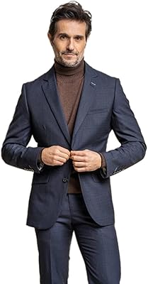 Smoking coupe slim bleu marine veste classique gilet et pantalon pour hommes