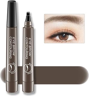 Stylo de tatouage de sourcils imperméable amélioré, crayon à sourcils microblading 24 heures