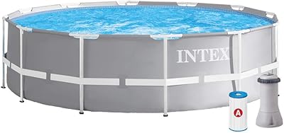 Intex 26716np - cadre de poteau de piscine circulaire 366 x 99 cm