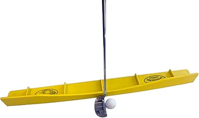 The putting arc modèle ms3 aide à l'entraînement au golf utilisée pour améliorer