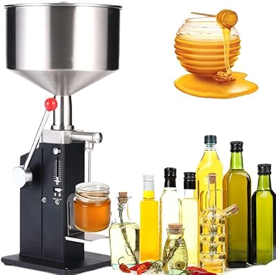 Machine de remplissage de liquide manuelle a03, bouteille de pâte en acier inoxydable