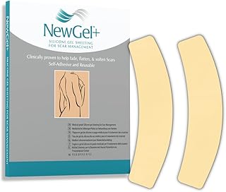 Newgel + ruban de silicone avancé pour traitement professionnel des cicatrices