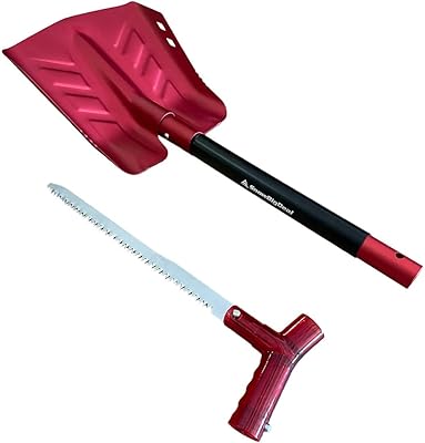 Pelle à neige d'urgence snowbigdeal avec scie se convertit du mode creuser au