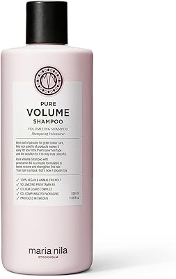 Shampooing épaississant pour cheveux purs de maria nella | shampoing épaississant pour cheveux