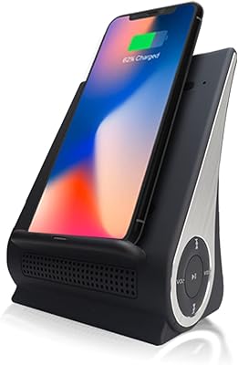 Mini haut-parleur azbin doc all - haut-parleur bluetooth 8 w et base