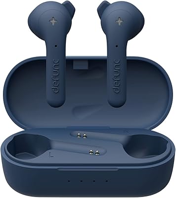 Écouteurs tws true basic avec bluetooth 5.2 et ipx4 couleur bleue