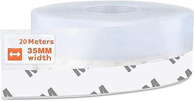 Bande d'étanchéité en silicone 6m bande d'étanchéité pour porte fenêtre bande adhésive