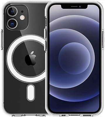 Coque transparente magnétique bioso pour iphone 11 pro avec chargement