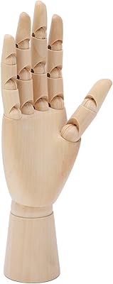 Main en bois, conception de cerise chinoise, joint rotatif écologique, modèle de main