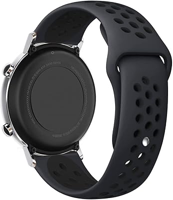 Bracelet de montre en silicone souple de 20 mm compatible avec fenix ​​​​6s/6s