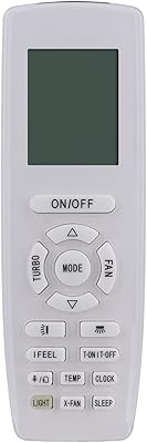 Télécommande de remplacement alimity yap1f adaptée aux climatiseurs gree a/c yb1f2 yb1fa