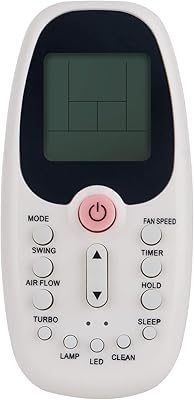 Télécommande de remplacement allimity zh/ez-01 pour climatiseur chigo tornado komeco