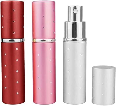 Mini flacons atomiseur de parfum, 3 pièces, atomiseur de parfum de voyage rechargeable