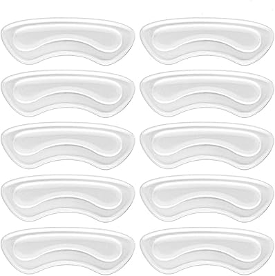 Inserts de talonnettes autocollants transparents pour coussinets de talon haut auto-adhésifs en silicone. Diaytar : Faites des achats intelligents en quelques clics