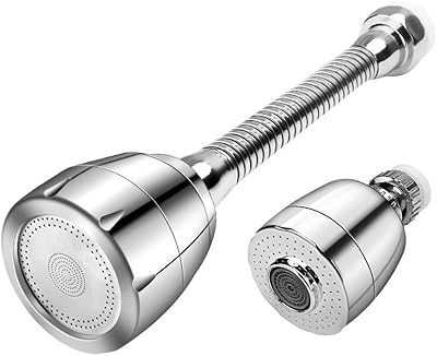 Pulvérisateur d'extension de tête de robinet de cuisine, économie d'eau, buse d'aérateur