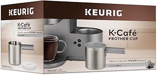 Cafetière keurig k-café, cafetière jetable, cafetière à latte et cappuccino compatible