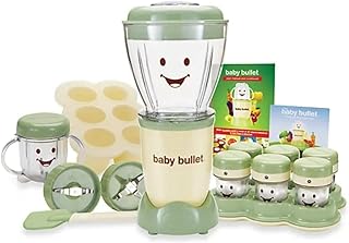 Robot alimentaire baby bullet, mélangeur d'aliments pour bébé, système de mixage avec extracteur d'aliments, lot de 20. Diaytar Sénégal : Innovation digitale et prix attractifs