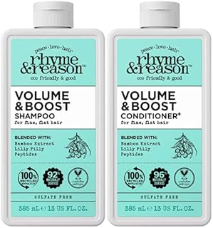 Ensemble de shampooing et après-shampooing épaississant et volumateur rheem & reason. 384 ml.