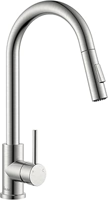 Robinet de cuisine abasso, mitigeur d'évier de cuisine avec pulvérisateur extractible, mitigeur