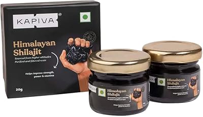Résine capiva himalaya shilajit 40 g - pour l'endurance et l'endurance | contient