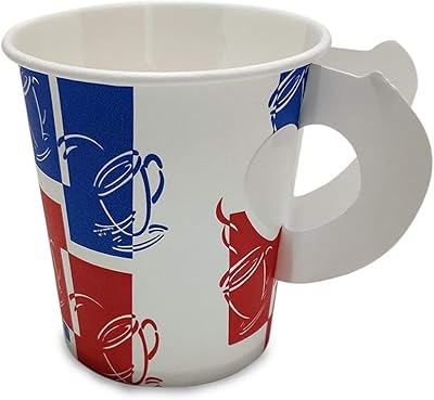 Bmp - gobelets en papier jetables avec poignée de 7 oz pour thé chaud, café, gobelets à crack, usage domestique et au bureau - 300 tasses. Diaytar Sénégal : Parce que chaque FCFA compte