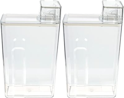 Distributeur de détergent à lessive yarno distributeur de savon 2 pièces pour l'organisation