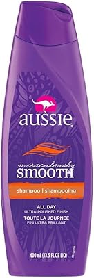 Shampooing aussie miracle smooth, 400 ml (paquet de 6)