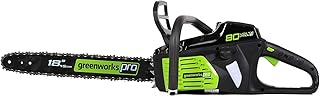 Tronçonneuse sans fil greenworks pro 80 v 18 pouces, outil uniquement gcs80450