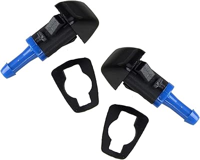 Buse 2 pièces pour lave-glace de voiture, buse de pulvérisation, joint de jet