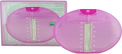 Inferno paradiso pink de benetton pour femme. eau de toilette vaporisateur 3,3 oz