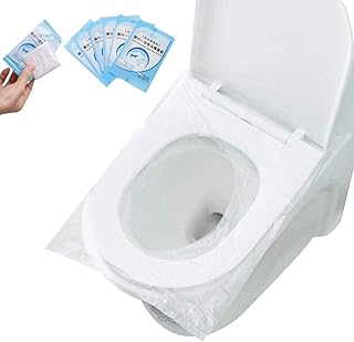 Housses de siège de toilette jetables en papier imperméable showway pour le camping