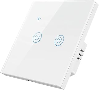Un mini interrupteur tactile intelligent avec technologie wi-fi 170-240 volts de tuya