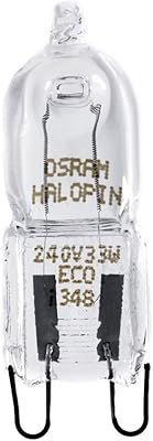 Ampoules à économie d'énergie osram halopin g9 33w - paquet de 10