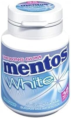 Mentos chewing-gum blanc sans sucre saveur menthe douce 38 pièces. Diaytar : Votre shopping, nos meilleurs prix
