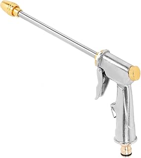 Pistolet pulvérisateur d'eau haute pression avec longue buse réglable en laiton pour le lavage