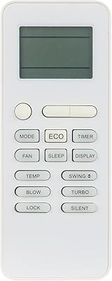 Télécommande ac de remplacement myb-a2g pour climatiseur tcl