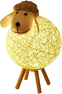 Veilleuse de chevet led portable en forme de mouton mignon lampe de bureau