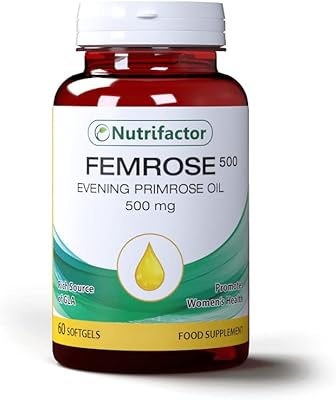 Huile d'onagre 500 mg (60 gélules) | riche source de gla | femrose nutrifactor. Diaytar : Vivez l'expérience du shopping malin
