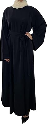 Robe de prière pour femmes musulmanes avec ceinture, kaftan dubaï pakistanais turc arabe