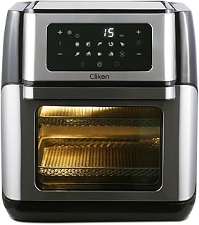 Cliquez sur friteuse à air de 10 litres avec four pour une cuisson