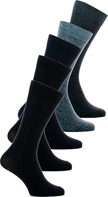 Chaussettes jack & jones pour hommes (paquet de 5), gris foncé mélangé, taille unique. Diaytar Sénégal : Le plaisir d'acheter sans se priver