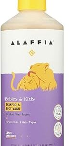 Alaffia, shampoing et nettoyant pour le corps pour bébés et enfants, citron lavande, 16 fl oz (473 ml). Électroménager, mode, beauté... Diaytar a tout en stock