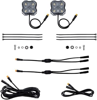 Kit supplémentaire diode dynamics stage series rock light (paquet de 2) blanc