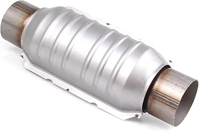 Adaptateur catalytique universel à haut débit avant 3" pour entrée/sortie 3" avec couvercle