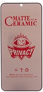 Protecteur d'écran de confidentialité pour samsung galaxy s22 [compatible avec coque] film lisse
