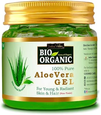 Gel hydratant de la vallée de l'indus à l'extrait d'aloe vera 100% naturel