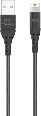 Câble usb a vers mfi certifié apple my candy c48 pour chargement